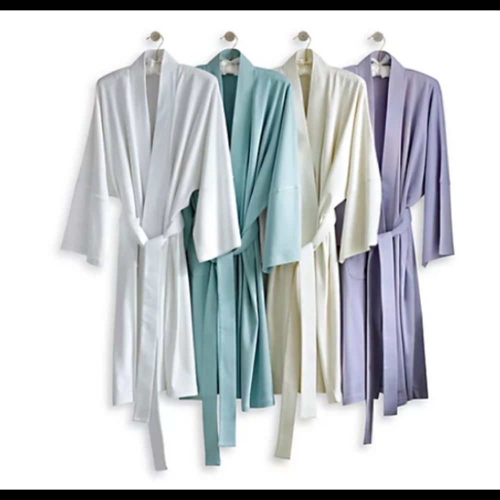 Organic Cotton Robe Lavender NWT “Under the Canopy”